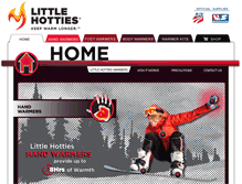 Tablet Screenshot of littlehottieswarmers.com